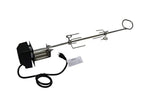 Upgraded SUS304 Gas Grill Rotisserie Kit for Weber Genesis E-300, Genesis S-300 gas grill, Weber Gas Grill Rotisserie Replacement, 32 1/4 Inch Square Spit Rod