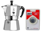 Bialetti Moka Express 6-cup Espresso Maker and Replacement Filter