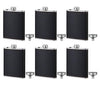 6Pcs Groomsmen Gift 8 oz Hip Stainless Flask,Groomsman Gifts For Wedding