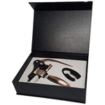 Style Lever Corkscrew Wine Bottle Opener with Foil Cutter and Extra Spiral Gift Set