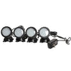 1 Set of 4pcs Submersible 36-LED RGB Light Waterproof Underwater Fish Tank Garden Pond LED Aquarium Spotlight Lighting