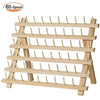 SAND MINE Wooden Thread Rack Sewing and Embroidery Thread Holder (60 Spool)