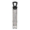 Candy thermometer/digital with clip/maple syrup thermometer/Jam/Sugar/Syrup Thermometer, Stainless Steel Glass Candy Thermometer With Hanging Hook and Non-toxic Aviation Kerosene Rod Core