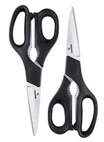 Heavy Duty Kitchen Shears Stainless Steel Multipurpose Scissors Set (2 Pack)