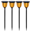 TomCare Solar Lights Solar Torches Lights Waterproof Dancing Flame Outdoor Lighting Landscape Decoration Lighting 96 LED Solar Powered Path Lights Dusk to Dawn Auto On/Off for Garden Patio Yard(4)