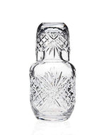 Dublin Crystal Bedside Night Carafe With Tumbler Glass