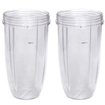 Replacement Cup for Nutribullet Replacement Parts 32oz for Nutri Bullet 600W and 900W, Pack of 2 by Easeurlife