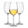 Unbreakable White Wine glasses by TaZa - 100% Tritan Dishwasher-safe, shatterproof plastic wine glasses - Smooth Rims -Set of 4 (12 oz)