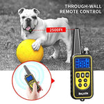 YIDA TECH Dog Shock Collar with Remote 800 Yards Dog Training Collar with Beep Vibra Shock Electric IPX7 100% Waterproof and Rechargeable Shock Collar for Dogs
