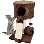 Animals Favorite Cat Condo Perch, Cat Tree with Scratch Post for Small Cats and Kittens