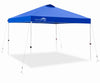 EAGLE PEAK 10’ x 10' Pop Up Canopy Tent Instant Outdoor Canopy Straight Leg Shelter with 100 Square Feet of Shade (White)