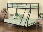 Zinus Easy Assembly Quick Lock Twin over Full Metal Bunk Bed / Quick to Assemble in Under an Hour