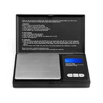 Ascher Elite Digital Pocket Scale 200 x 0.01g, with Back-lit LCD Display, Mini Digital Weighing Scale 200g for Jewelry Coins Reload and Kitchen Scale