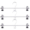 Tosnail 12 Pack Add-On Hangers Stackable Hangers Metal Pants Skirt Hangers Cascading Hangers with 2-Adjustable Clips
