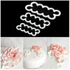 HBlife 3 Pcs Cake Decorating Mold Sugar Craft Easiest Rose Flower Ever Cutter DIY Fondant Maker Baking Tool Accessories