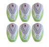 A1 Critter Control Ultrasonic Pest Repeller 6-Pack Green