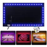 Nicewell TV LED Backlight - USB Led Strip Lights Dimmable for 32/40/50/60 Inches HDTV Bias Lightning with 16 Colors RF Wireless Remote, Strong Adhesive