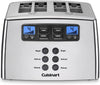 Cuisinart Touch to Toast Leverless toaster, 4-Slice, Brushed Stainless Steel