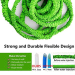 AZUNX Garden Hose, 75ft Expandable Water Hose with Triple Layer Latex Core & Latest Improves Extra Strength Fabric Protection