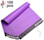 Fu Global 100pcs 14.5x19 Inches Poly Mailers Shipping Envelops Boutique Custom Bags Enhanced Durability Multipurpose Shipping Bags Keep Items Safe Protected（Purple）