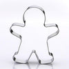 5.8" Large Gingerbread Man Cookie Cutter - Stainless Steel