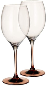 Villeroy & Boch 1137938117 Manufacture Glass Bordeaux Goblet : Set of 2, 10 in/22oz, Clear