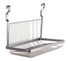 TQVAI Hanging Dish Drying Rack with Drain Board - Stainless Steel