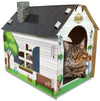 Allan Wendling (Patent) Cat House & Scratcher w/ Bonus Catnip Included