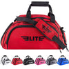 Elite Sports Boxing Gym Duffle Bag for MMA, BJJ, Jiu Jitsu Gear, Duffel Athletic Gym Backpack with Shoes Compartment