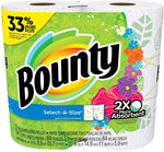 Bounty Paper Towels, Select-a-Size, Print, 2 Count